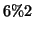 \( 6\%2 \)